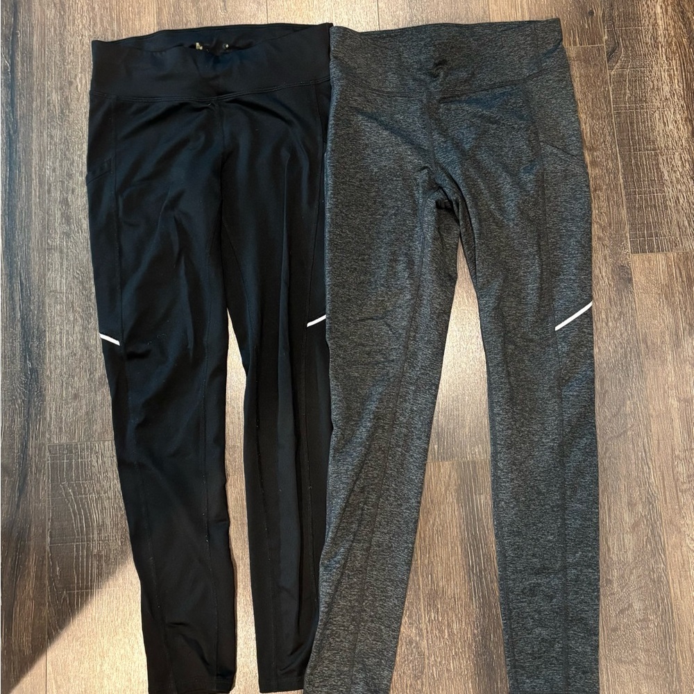 Women’s Black and Gray Leggings